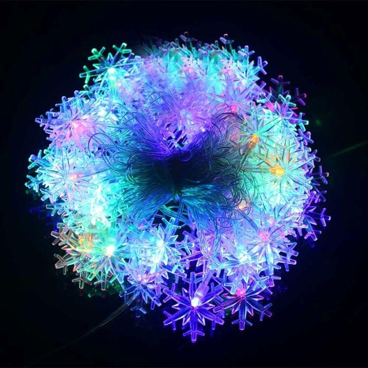 10m Snowflake Shape String  Decoration Lights