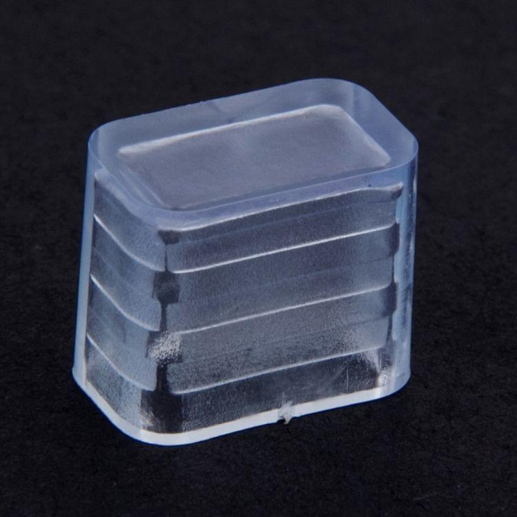 100 PCS 15mm Width Plastic End Cap for Casing SMD LED Strip