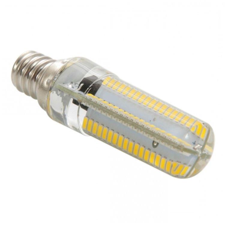 YWXLight 6PCS E12 7W AC 220-240V 152LEDs SMD 3014 Energy-saving LED Silicone Lamp (Warm White)