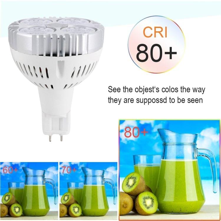 G12 PAR30 LED Spotlight 24W 3030SMD PAR30 Spotlight Metal AC 90-260V