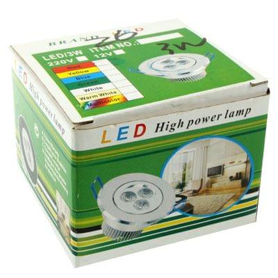 3W Ceiling Light Down Light Bulb