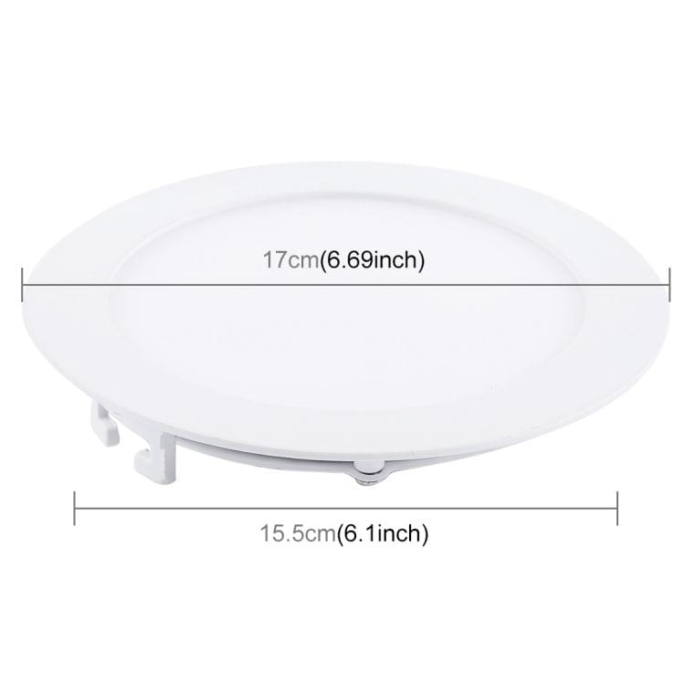 12W 17cm Round Panel Light Lamp with LED Driver