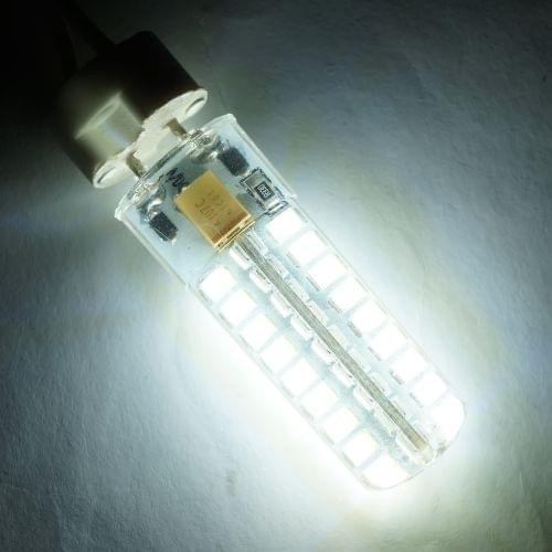 GY6.35 5W SMD2835 72LEDs Dimmable Silicone Corn Bulb for Chandelier Crystal Lamp Lighting Accessories,AC 12V(Cool White)
