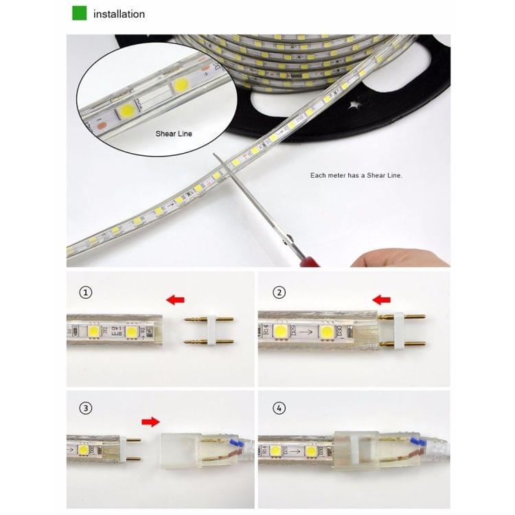 Casing Waterproof LED Light Strip, Length: 5m