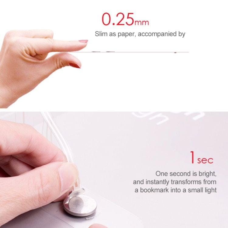 Creative Bookmark Curved Folding Portable LED Night Light