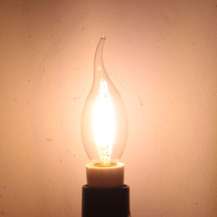E14 4W Warm White 4 COB LED Bulb