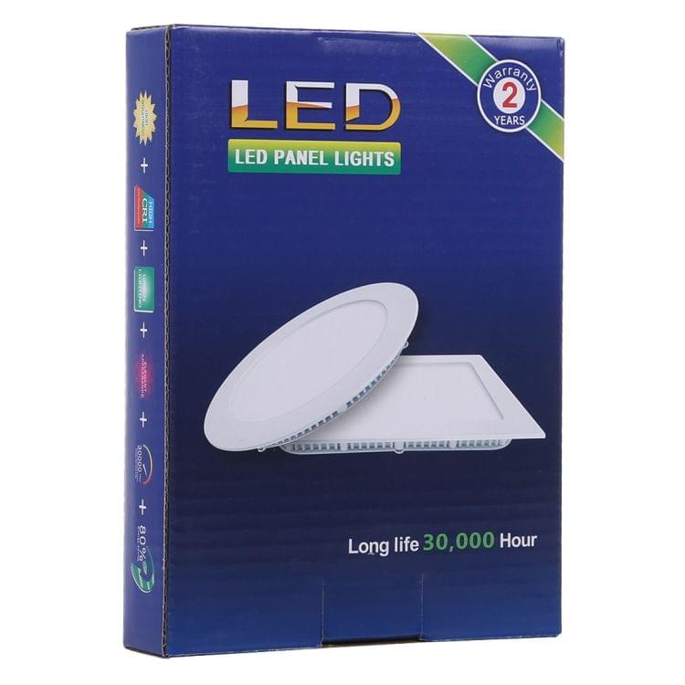 3W Natural White Light 8.5cm Square Panel Light Lamp with LED Driver