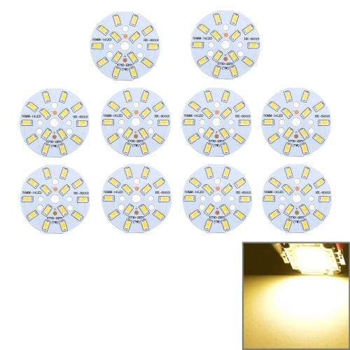 10 PCS 7W SMD 5730 Aluminum Base Light Panel