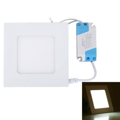 4W Natural White Light 8.5cm Square Panel Light Lamp with LED Driver