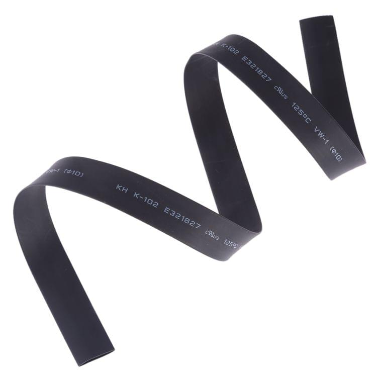 10mm Woer Flexible RSFR-H VW-1 Heat Shrink Tube, 125 Degrees Celsius, Length: 10m