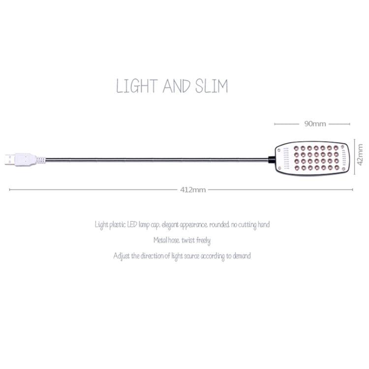 Sunshine T28 Touch Switch Flexible LED Reading Light