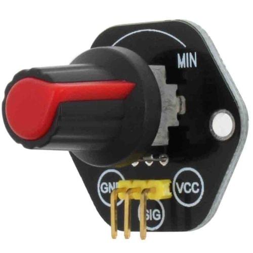 LandaTianrui LDTR-RM039 Rotary Angle Sensor Module Light / Volume Control for Arduino (Red)