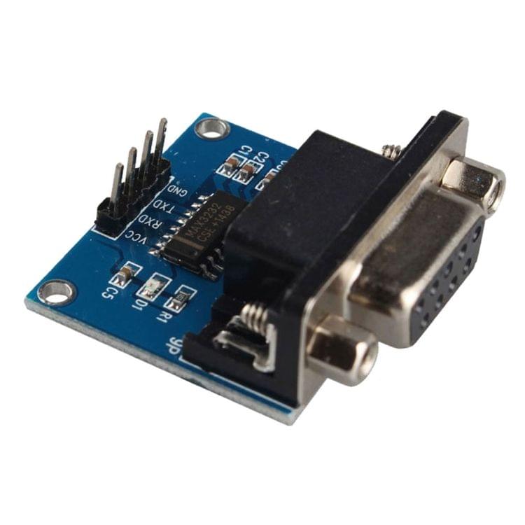 LDTR - WG0002 RS232 Serial Port to TTL Converter Communication Module - Blue with Dupont Cable