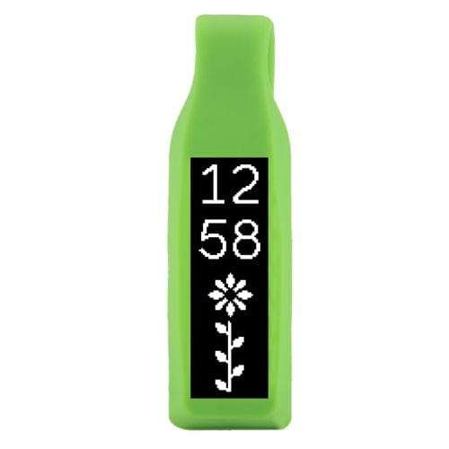 For Fitbit Alta Smart Watch Clip Style Silicone Case, Size: 6.3x1.8x1.7cm (Green)
