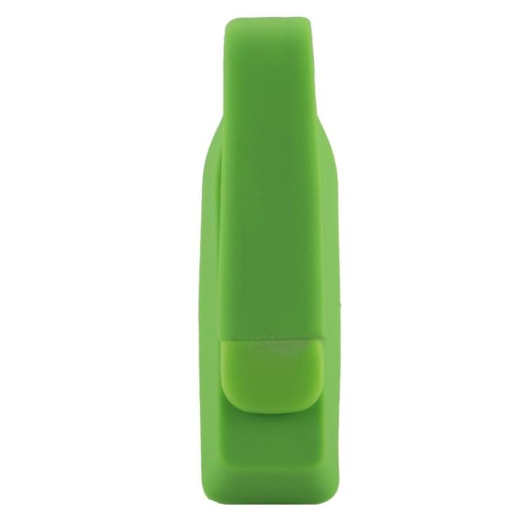 For Fitbit Alta Smart Watch Clip Style Silicone Case, Size: 6.3x1.8x1.7cm (Green)