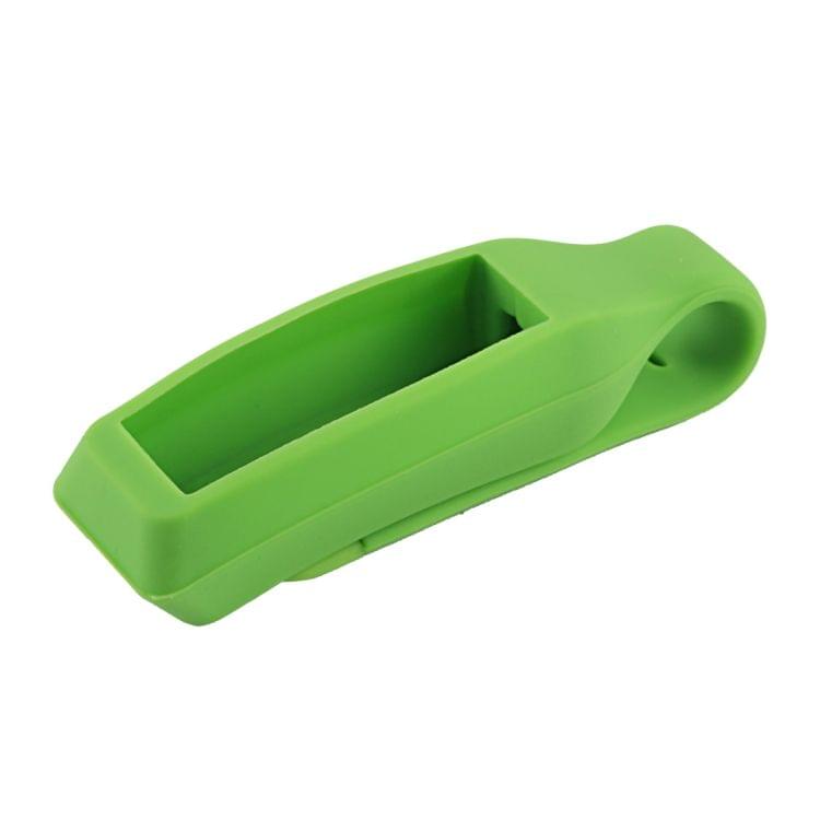 For Fitbit Alta Smart Watch Clip Style Silicone Case, Size: 6.3x1.8x1.7cm (Green)