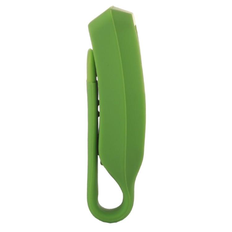 For Fitbit Alta Smart Watch Clip Style Silicone Case, Size: 6.3x1.8x1.7cm (Green)