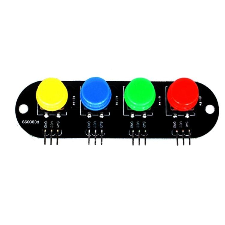 Landa Tianrui LDTR - HM003 4-key Button Sensor Module External Keyboard Board for Arduino