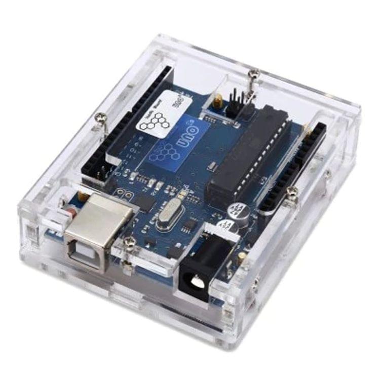 UNO R3 ATMEGA328 Development Board with Protective Case for Arduino