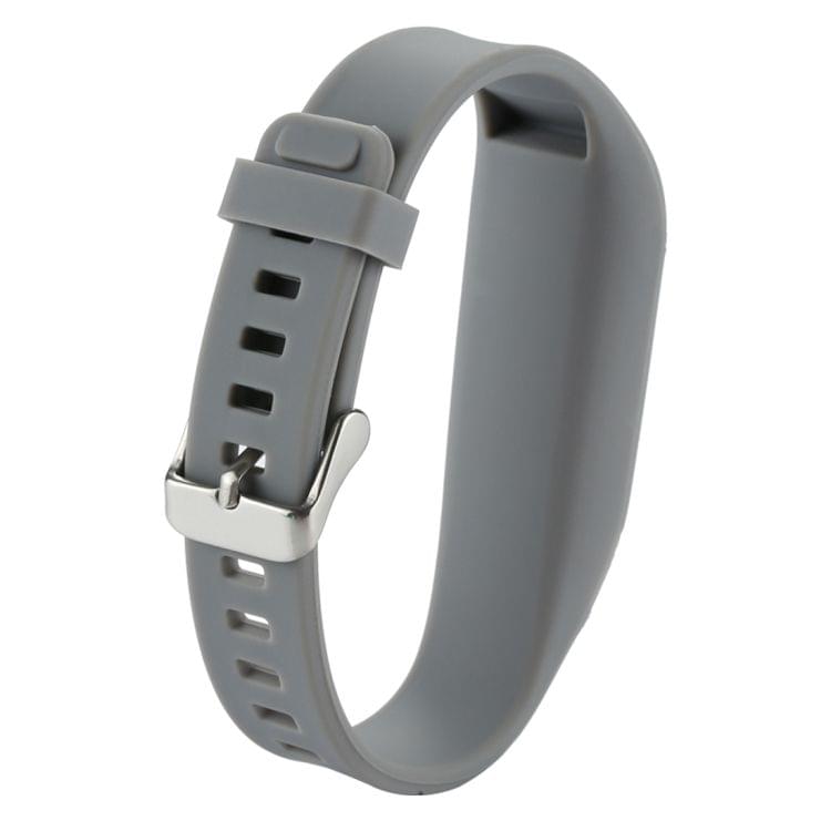 For Fitbit One Smart Watch Silicone Watchband, Length: about 24.2cm (Grey)