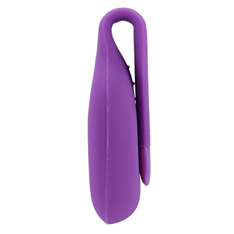 For Fitbit Zip Smart Watch Clip Style Silicone Case, Size: 5.2x3.2x1.3cm (Purple)