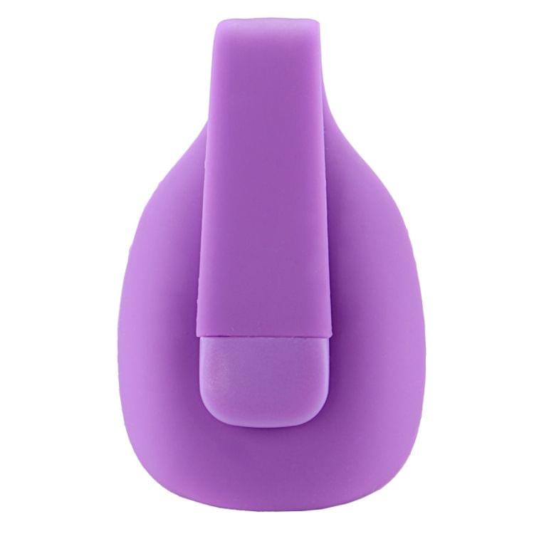 For Fitbit Zip Smart Watch Clip Style Silicone Case, Size: 5.2x3.2x1.3cm (Purple)