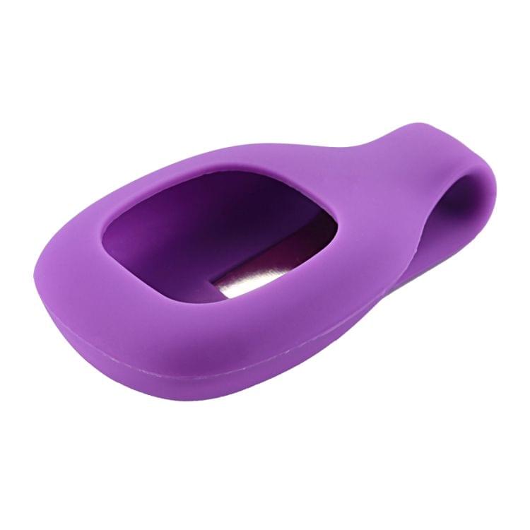 For Fitbit Zip Smart Watch Clip Style Silicone Case, Size: 5.2x3.2x1.3cm (Purple)
