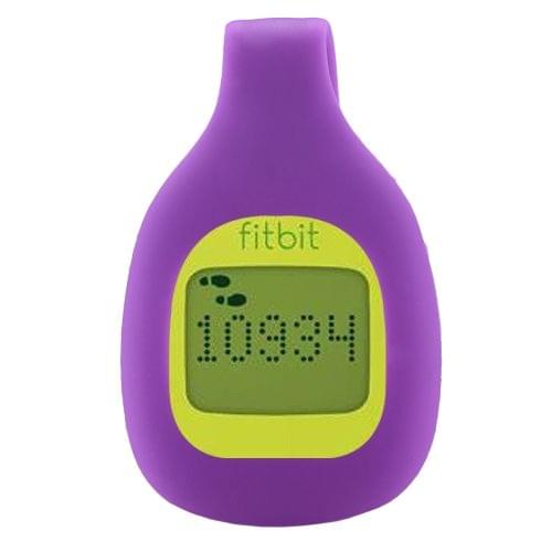 For Fitbit Zip Smart Watch Clip Style Silicone Case, Size: 5.2x3.2x1.3cm (Purple)