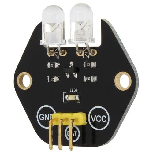 LandaTianrui LDTR-RM024 Double Digital IR Transmitter Module for Arduino (Black)