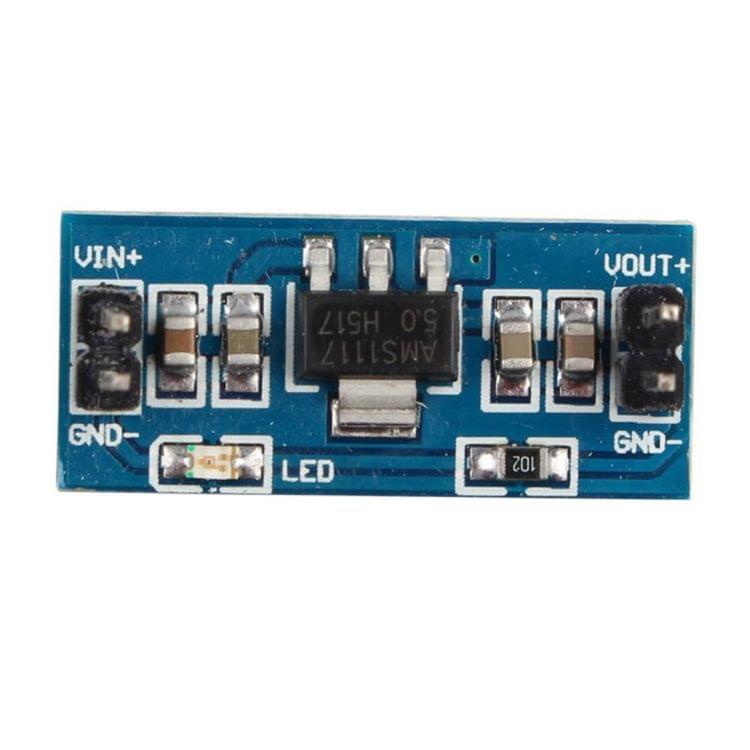 2 PCS 6.0V - 12V to 5V AMS1117 Power Supply Module for Arduino