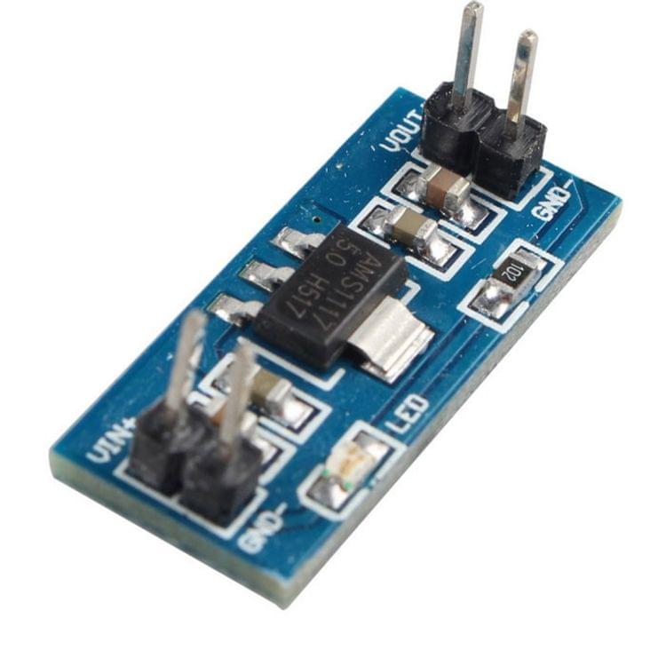 2 PCS 6.0V - 12V to 5V AMS1117 Power Supply Module for Arduino