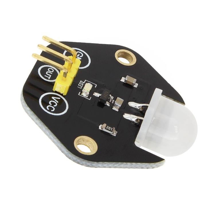 LandaTianrui LDTR-RM017 PIR Motion Sensor Module for Arduino (Black)