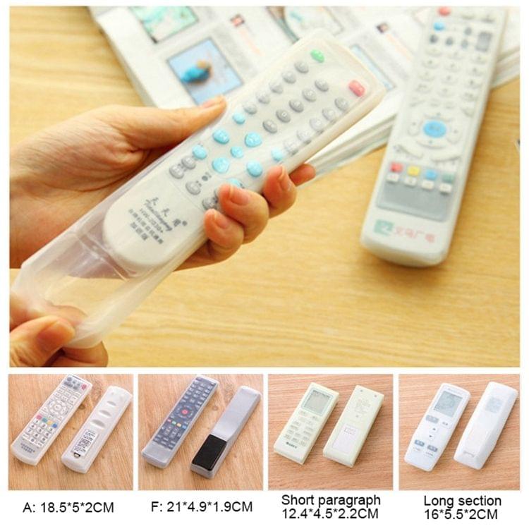 5 PCS Remote Control Silicone Protective Cover, Size: 21*4.9*1.9cm