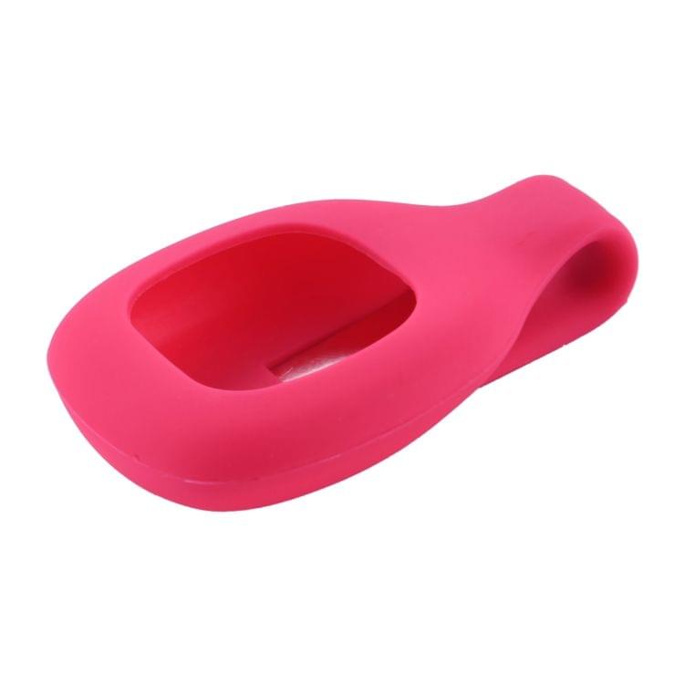 For Fitbit Zip Smart Watch Clip Style Silicone Case, Size: 5.2x3.2x1.3cm (Magenta)