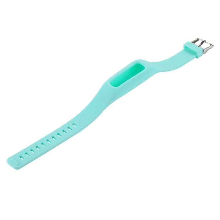 For Fitbit One Smart Watch Silicone Watchband, Length: about 24.2cm (Green)