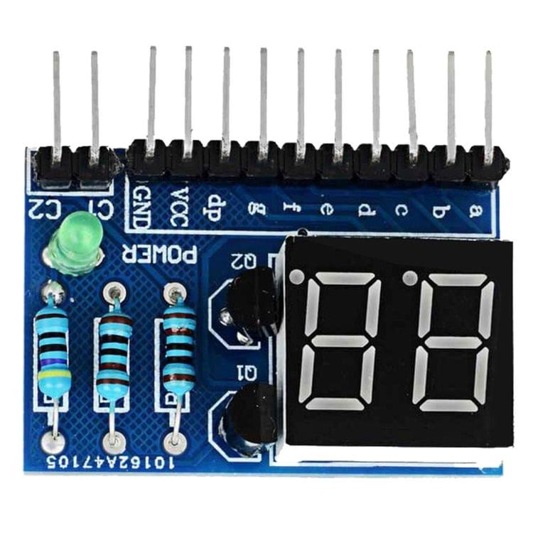 LDTR - SMG2 0.36 inch 2 Bit Digital Tube LED Module for Arduino Lovers