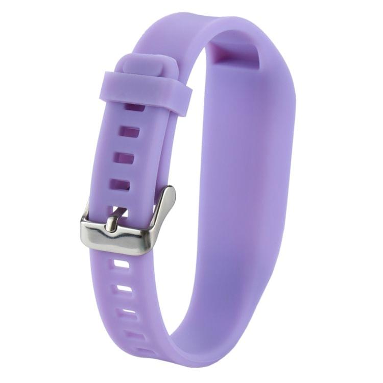 For Fitbit One Smart Watch Silicone Watchband, Length: about 24.2cm (Purple)