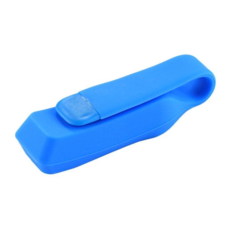 For Fitbit Alta Smart Watch Clip Style Silicone Case, Size: 6.3x1.8x1.7cm (Blue)