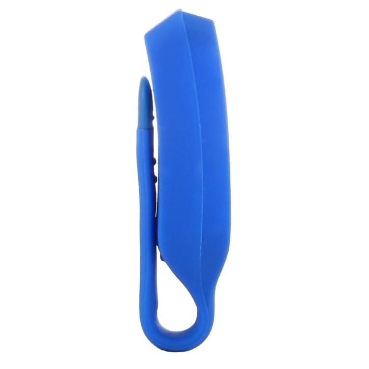 For Fitbit Alta Smart Watch Clip Style Silicone Case, Size: 6.3x1.8x1.7cm (Blue)