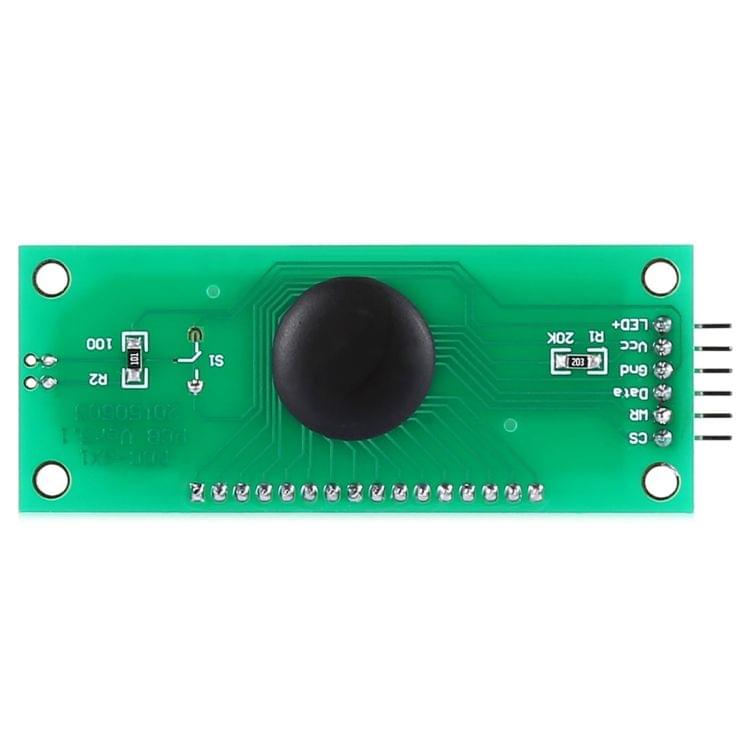 LDTR - WG0101 2.4 inch 6-digit 7-segment LCD Display Module for Arduino, Screen Display Backlight Color: Green
