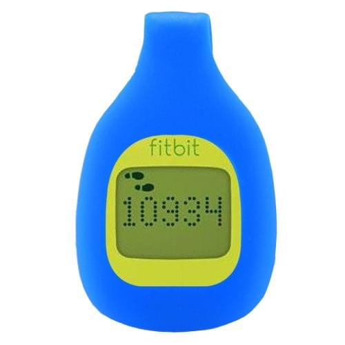 For Fitbit Zip Smart Watch Clip Style Silicone Case, Size: 5.2x3.2x1.3cm (Blue)
