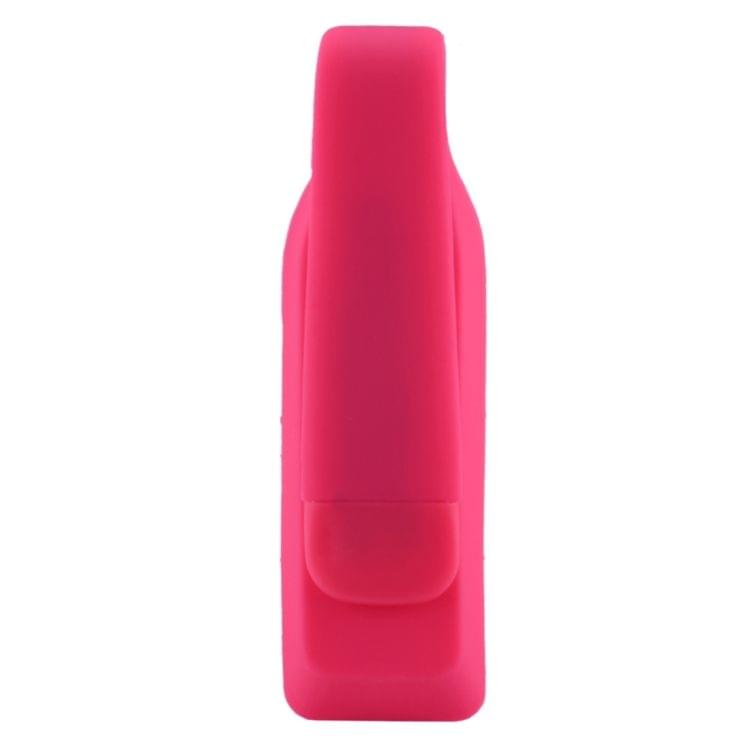 For Fitbit Alta Smart Watch Clip Style Silicone Case, Size: 6.3x1.8x1.7cm (Magenta)