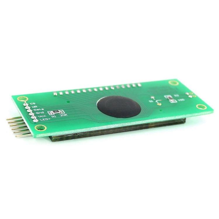 LDTR - WG0101 2.4 inch 6-digit 7-segment LCD Display Module for Arduino, Screen Display Backlight Color: Blue