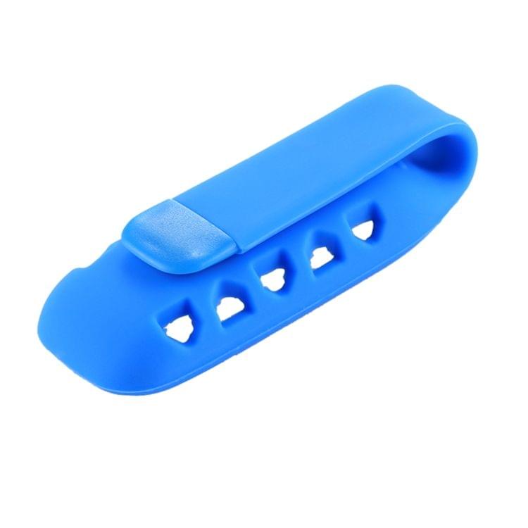 For Fitbit One Smart Watch Clip Style Silicone Case, Size: 6x2.2x1.5cm (Blue)