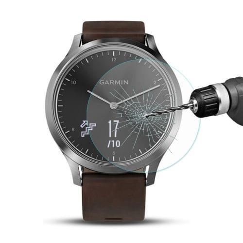 ENKAY Hat-Prince for Garmin Vivomove HR Smart Watch 0.2mm 9H Surface Hardness 2.15D Explosion-proof Tempered Glass Screen Film