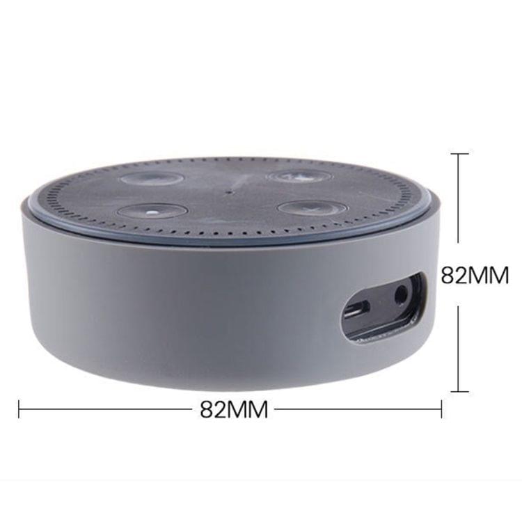 Amazon Echo Dot 2 Intelligent Bluetooth Speaker Shockproof Silicone Case(Black)