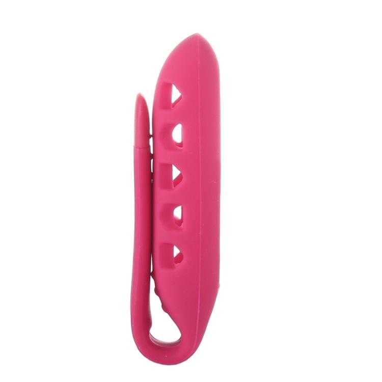 For Fitbit One Smart Watch Clip Style Silicone Case, Size: 6x2.2x1.5cm (Magenta)