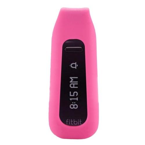 For Fitbit One Smart Watch Clip Style Silicone Case, Size: 6x2.2x1.5cm (Magenta)