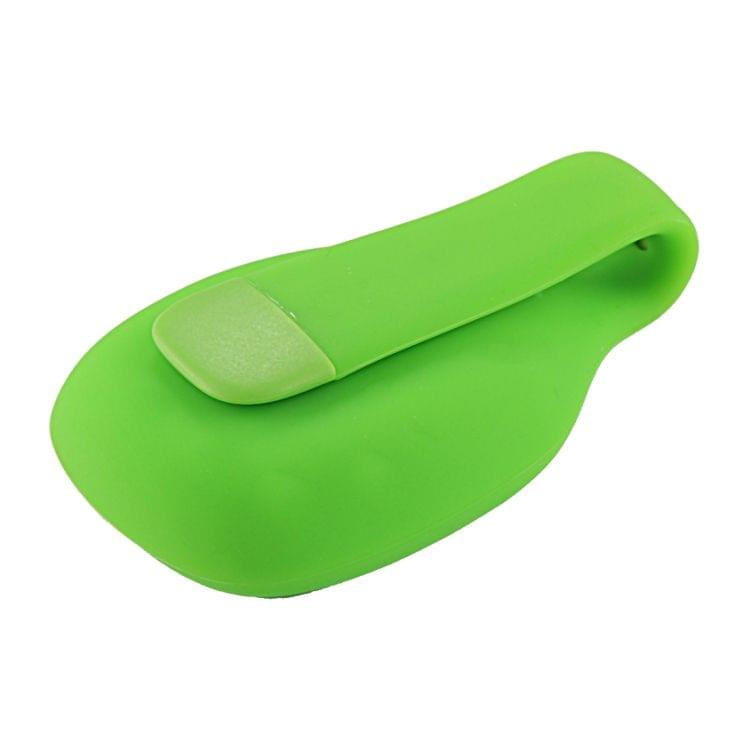 For Fitbit Zip Smart Watch Clip Style Silicone Case, Size: 5.2x3.2x1.3cm (Green)