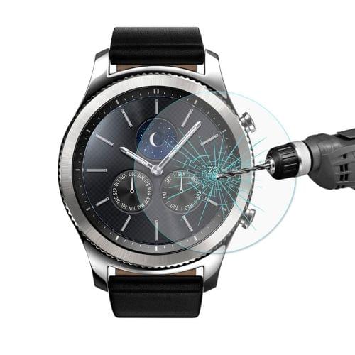 ENKAY Hat-Prince for Samsung Gear S3 Smart Watch 0.2mm 9H Surface Hardness 2.15D Explosion-proof Tempered Glass Screen Film